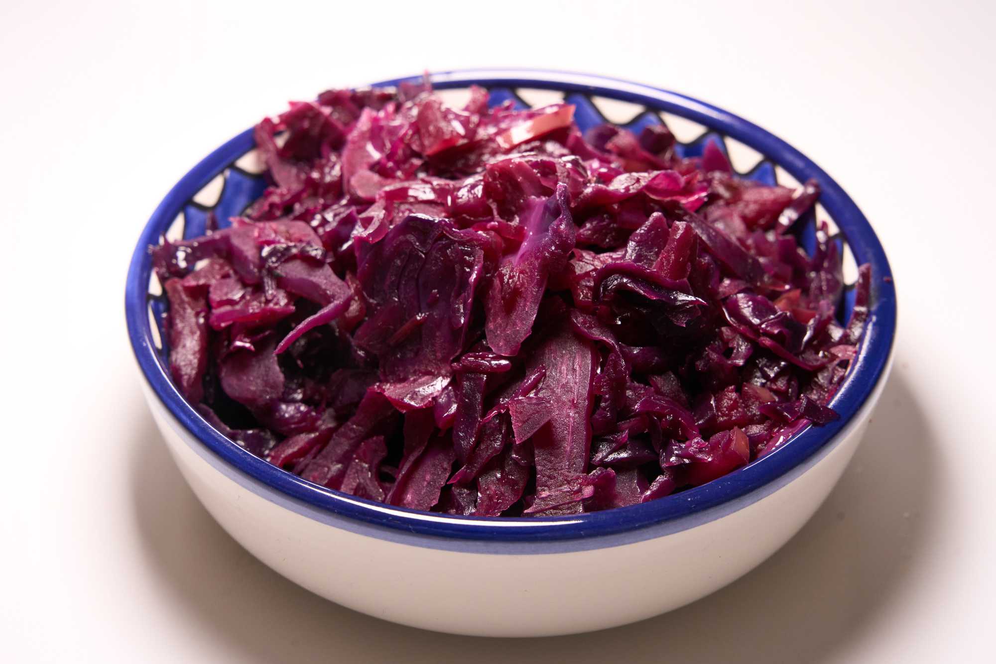 Apfelrotkohl